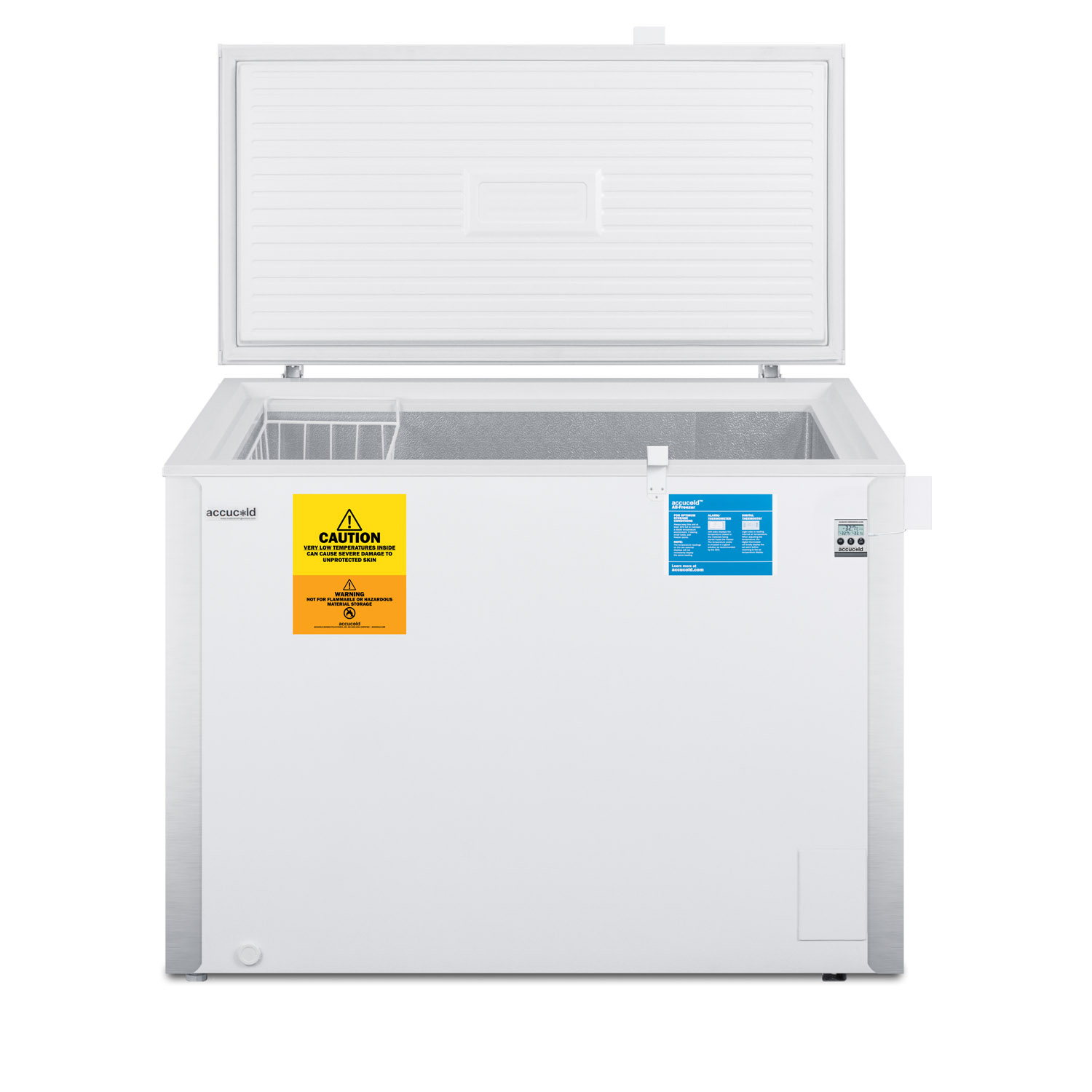 Laboratory chest freezer capable of -30 C (-22 F) operation; replaces FCL88